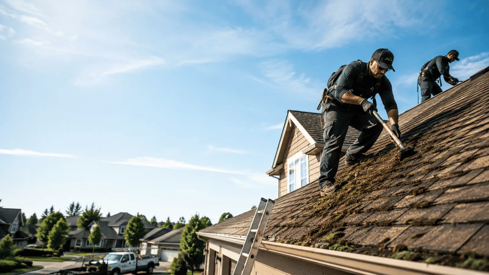 Roof Moss Removal in Wake Forest, NC near me